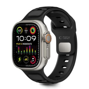 Citas preces Tech-Protect  Tech-Protect IconBand Line Strap for Apple Watch 44 / 45 / 46 / 49 mm - Black 