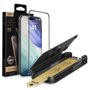Citas preces ESR  ESR UltraFit Armorite Pro Tempered Glass for iPhone 16 Pro / 17 - Transparent 