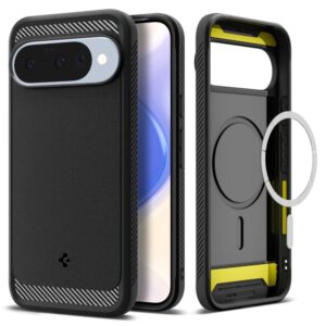 Citas preces Spigen  Spigen Rugged Armor Mag MagSafe Case for Google Pixel 10 / 10 Pro - Matte Black 