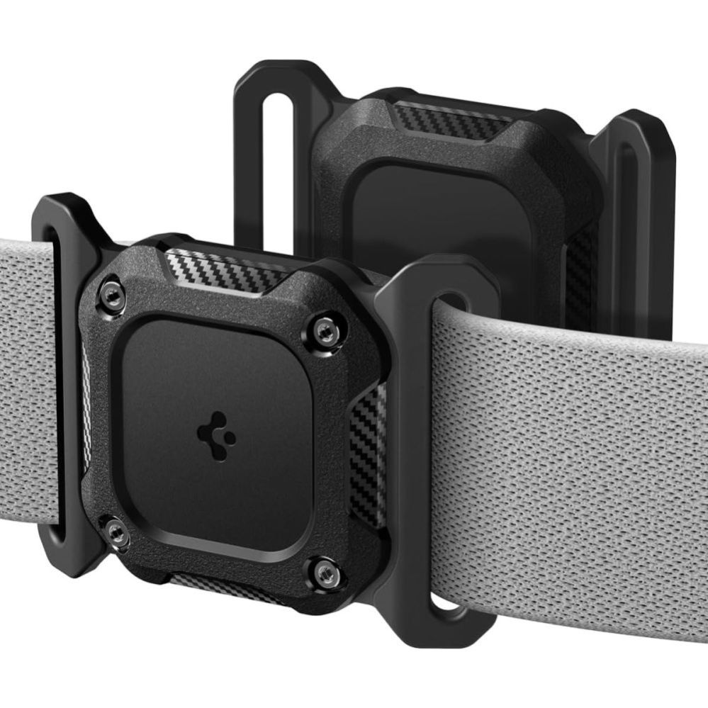 Muud kaubad Spigen Spigen Tough Armor Pet Collar AirTag 1/2 Case - Black