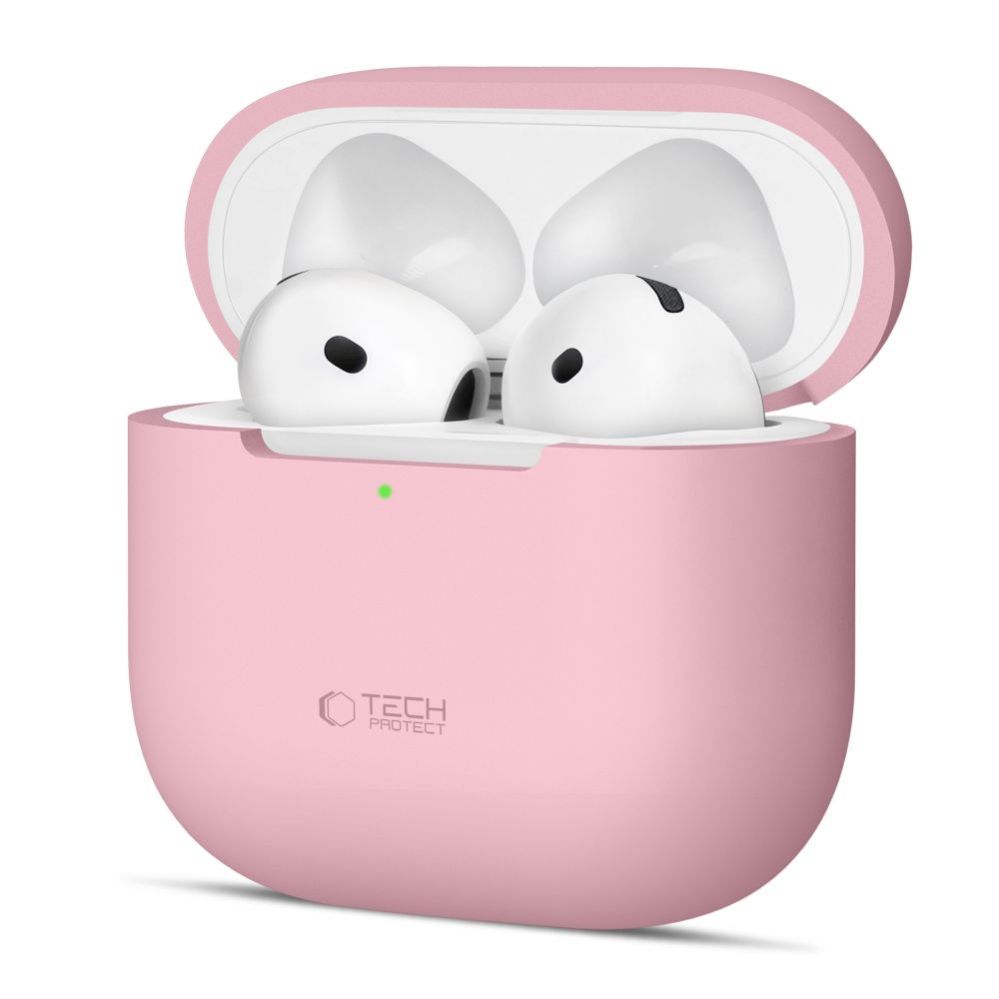 Citas preces Tech-Protect Tech-Protect Silicone Case for Apple AirPods 4 - Pink
