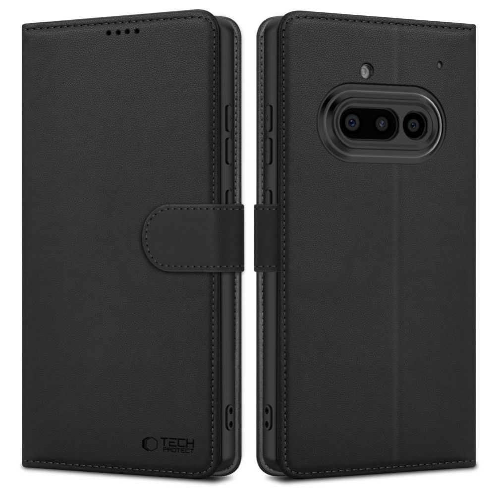 Citas preces Tech-Protect Tech-Protect Wallet Case for Nothing Phone 3A - Matte Black