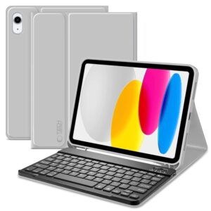 Citas preces Tech-Protect  Tech-Protect SC Pen + Keyboard Case for iPad 10.9" 2022 (10th gen.) / 11" 2025 (11th gen.) - Gray 