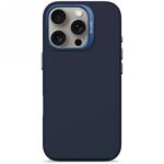 Kitos prekės Decoded  Decoded AntiMicrobial Silicone Backcover Case with MagSafe for iPhone 16 Pro - Navy Blue 