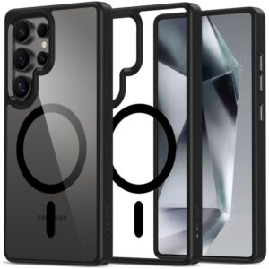 Citas preces Tech-Protect  Tech-Protect MagMat MagSafe Case for Samsung Galaxy S25 Ultra - Clear Black 