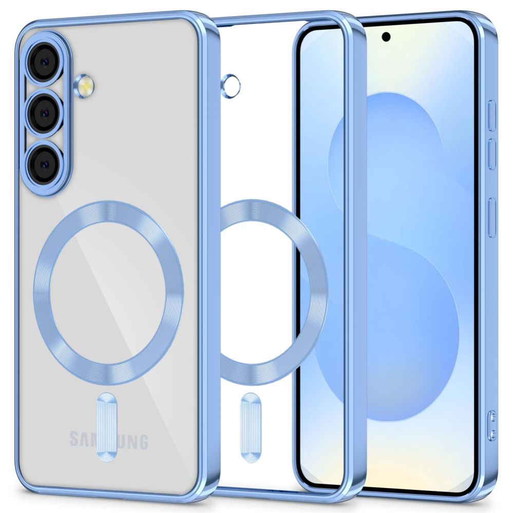 Muud kaubad Tech-Protect Tech-Protect MagFlex MagSafe Case for Samsung Galaxy S25 - Clear Blue