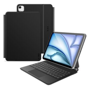 Citas preces Tech-Protect  Tech-Protect Smartcase Magnetic with Keyboard for iPad Air 10.9” 2020 / 2022 / iPad Air 11” 2024 / 2025 - Black 