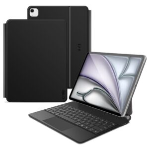 Citas preces Tech-Protect  Tech-Protect Smartcase Magnetic with Keyboard for iPad Pro 12.9” 2020 / 2021 / 2022 / iPad Air 13” 2024 / 2025 - Black 