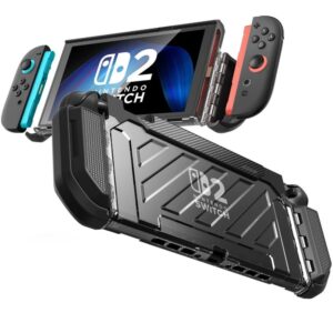 Kitos prekės Supcase  Supcase Unicorn Beetle Pro Case for Nintendo Switch 2 - Black 