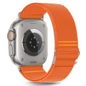 Citas preces Tech-Protect  Tech-Protect Nylon Strap for Apple Watch 44 / 45 / 46 / 49 mm - Orange 