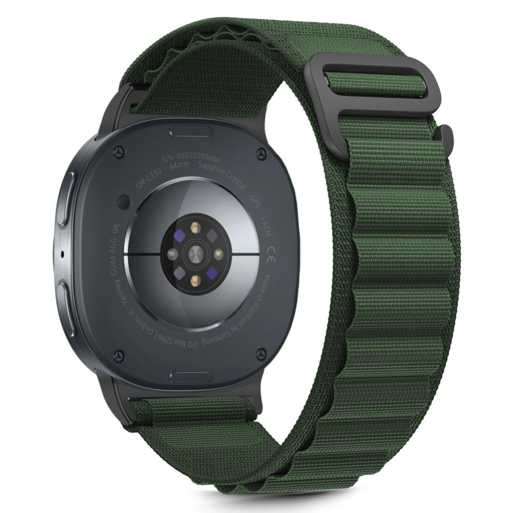 Muud kaubad Tech-Protect Tech-Protect Nylon Stripe Strap for Samsung Galaxy Watch 40/44/46 mm - Green