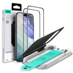 Citas preces ESR  ESR UltraFit Tempered Glass 2-pack for iPhone 17 Air - transparent 