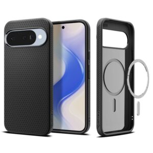 Kitos prekės Spigen  Spigen Liquid Air Mag MagSafe Case for Google Pixel 10 / 10 Pro - Matte Black 