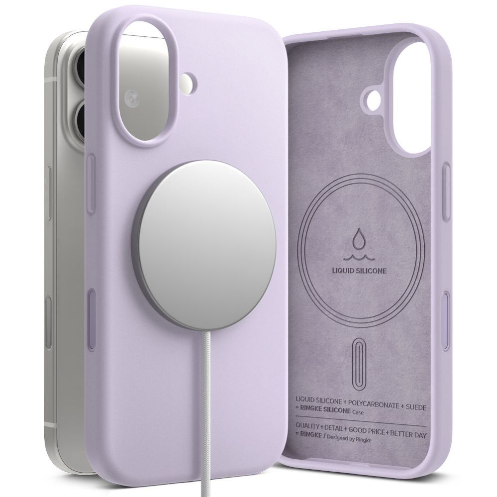 Muud kaubad Ringke Ringke Silicone Magnetic MagSafe Case for iPhone 17 - Purple