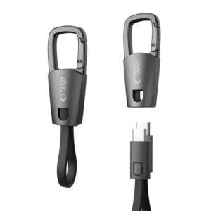 Kitos prekės Tech-Protect  Tech-Protect Ultraboost DNA Cable with Keychain USB-C PD 60W / 3A - Gray 