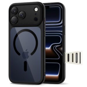Citas preces Tech-Protect  Tech-Protect Magpeak Magsafe CC Case for iPhone 17 Pro Max - Clear Black 