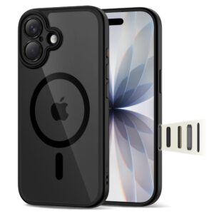 Citas preces Tech-Protect  Tech-Protect Magpeak Magsafe CC Case for iPhone 17 - Clear Black 