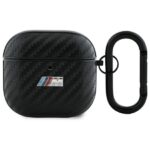 Другие товары BMW  BMW BMA4CMPUCA AirPods 4 cover black/black PU Carbon M Collection 