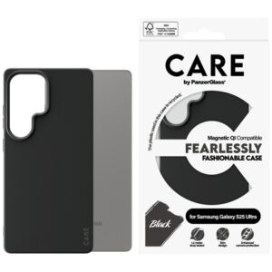 Citas preces Panzer Glass  CARE by PanzerGlass Fashion QI Case for Samsung Galaxy S25 Ultra - Black 