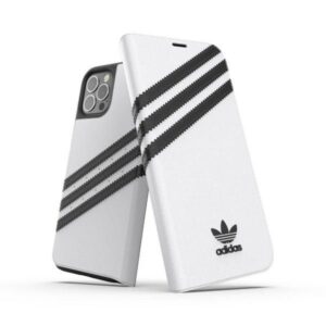 Muud kaubad Adidas  Adidas OR Booklet Case PU for iPhone 12 / 12 Pro 6.1" - white and black 