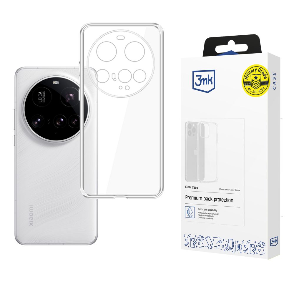 Muud kaubad 3MK 3mk Clear Case for Xiaomi 15 Ultra - transparent