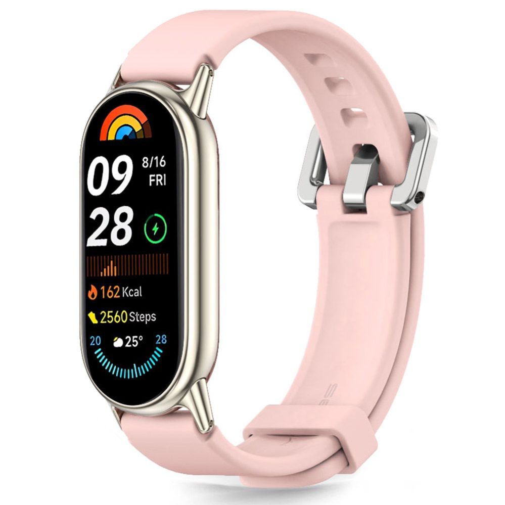 Citas preces Tech-Protect Tech-Protect IconBand Classic Strap for Xiaomi Smart Band 8 / 9 / 10 / NFC - Pink