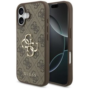 Kitos prekės Guess  Guess 4G Big Logo Case for iPhone 17 - Brown 