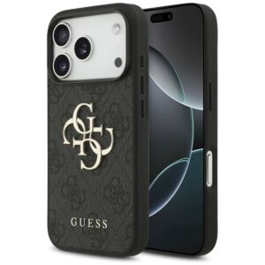 Kitos prekės Guess  Guess 4G Big Logo Case for iPhone 17 Pro - Black 