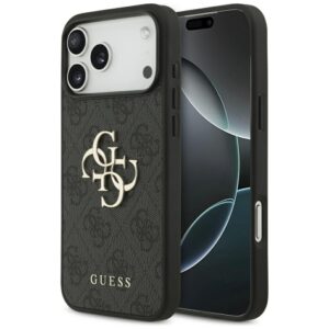 Kitos prekės Guess  Guess 4G Big Logo Case for iPhone 17 Pro Max - Black 