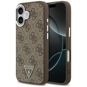 Kitos prekės Guess  Guess 4G Triangle Logo MagSafe case for iPhone 17 Air - black 