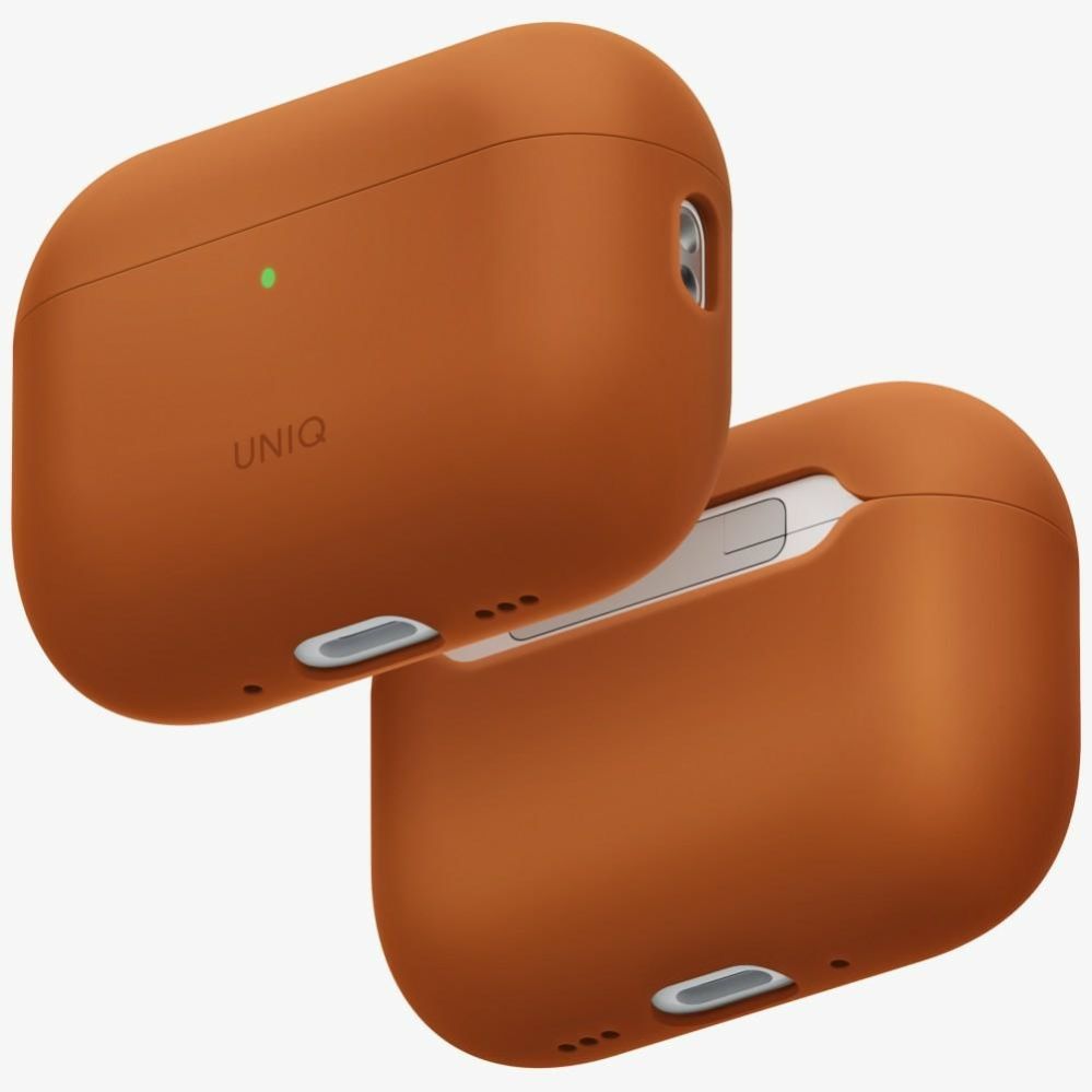 Citas preces UNIQ Uniq Lino Silicone Case for AirPods Pro 3 - Orange