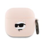 Kitos prekės Karl Lagerfeld  Karl Lagerfeld Silicone Choupette Head 3D Case for AirPods 4 - Pink 