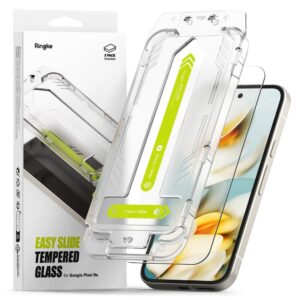 Kitos prekės Ringke  Ringke Easy Slide 2-pack tempered glass for Google Pixel 9A 