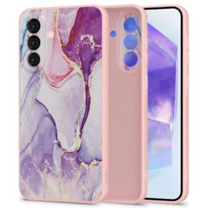 Citas preces Tech-Protect  Tech-Protect Icon Case for Samsung Galaxy A56 5G - Marble - Pink 