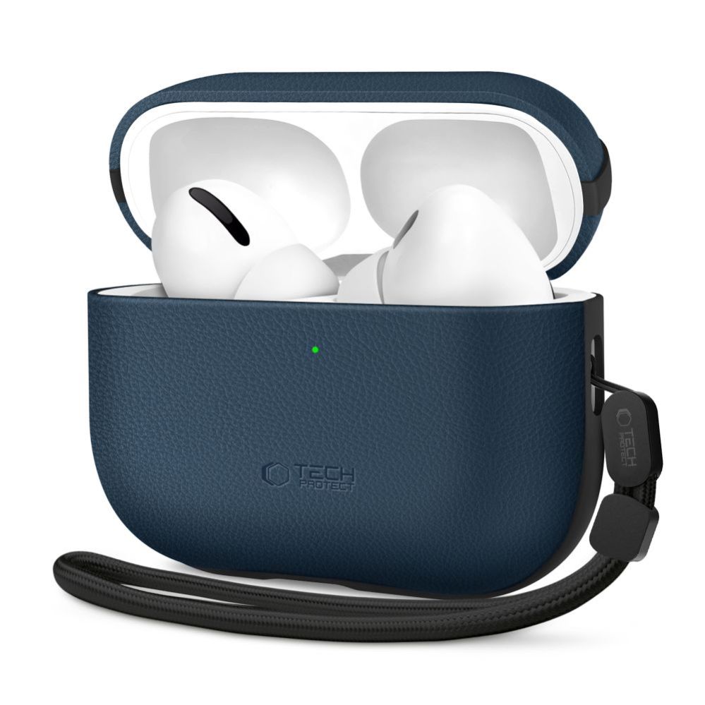 Muud kaubad Tech-Protect Tech-Protect NaturalFit Case for AirPods Pro 3 - Navy Blue