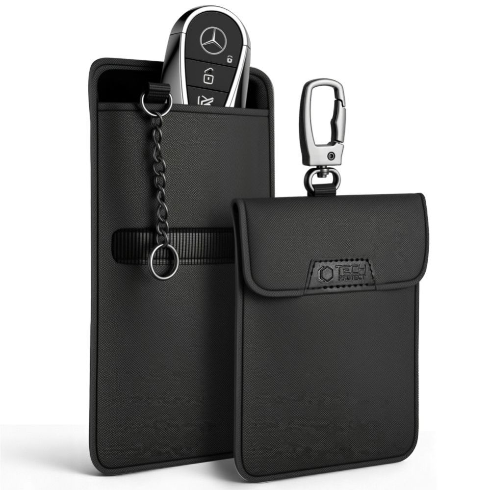 Citas preces Tech-Protect Tech-Protect KLR400 Anti-Theft Car Key Case - Black