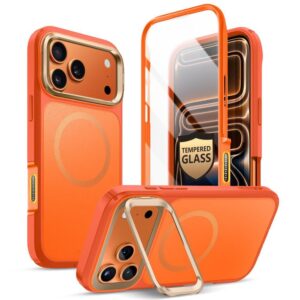 Kitos prekės Supcase  Supcase IBLSN Ares Flip MagSafe Case for iPhone 17 Pro Max - Orange 