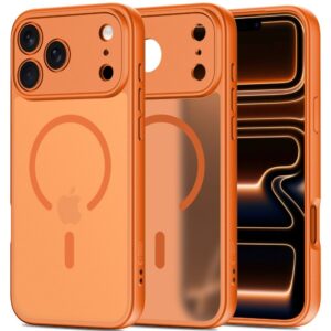 Citas preces Tech-Protect  Tech-Protect BasicMag MagSafe Case for iPhone 17 Pro Max - Orange 