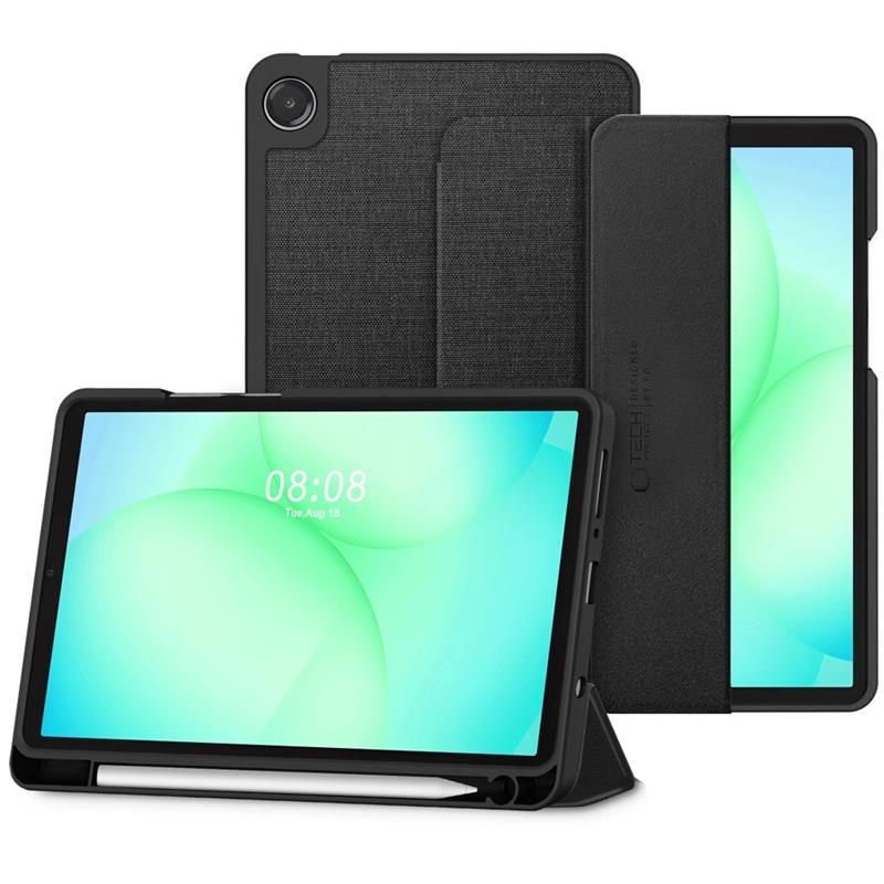 Citas preces Tech-Protect Tech-Protect SC Pen Canvas Case for Samsung Galaxy Tab A9 / A11 8.7 X110 / X115 / X133 / X135 - Black
