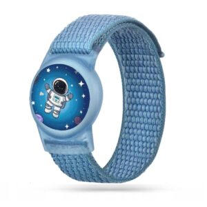 Citas preces Tech-Protect  Tech-Protect Nylon Strap for Apple AirTag 1/2 - Blue 