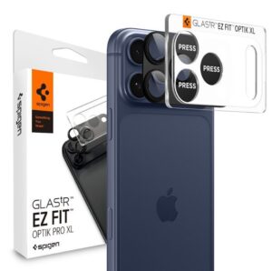 Citas preces Spigen  Spigen Optik Pro XL Camera Lens Glass for iPhone 17 Pro Max - Black 