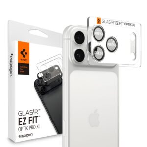 Citas preces Spigen  Spigen Optik Pro XL Camera Lens Glass for iPhone 17 Pro Max - Silver 