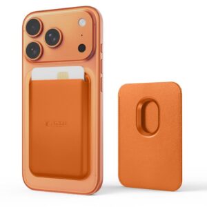 Citas preces Tech-Protect  Tech-Protect MagWallet MagSafe Magnetic Wallet for Phone - Orange 