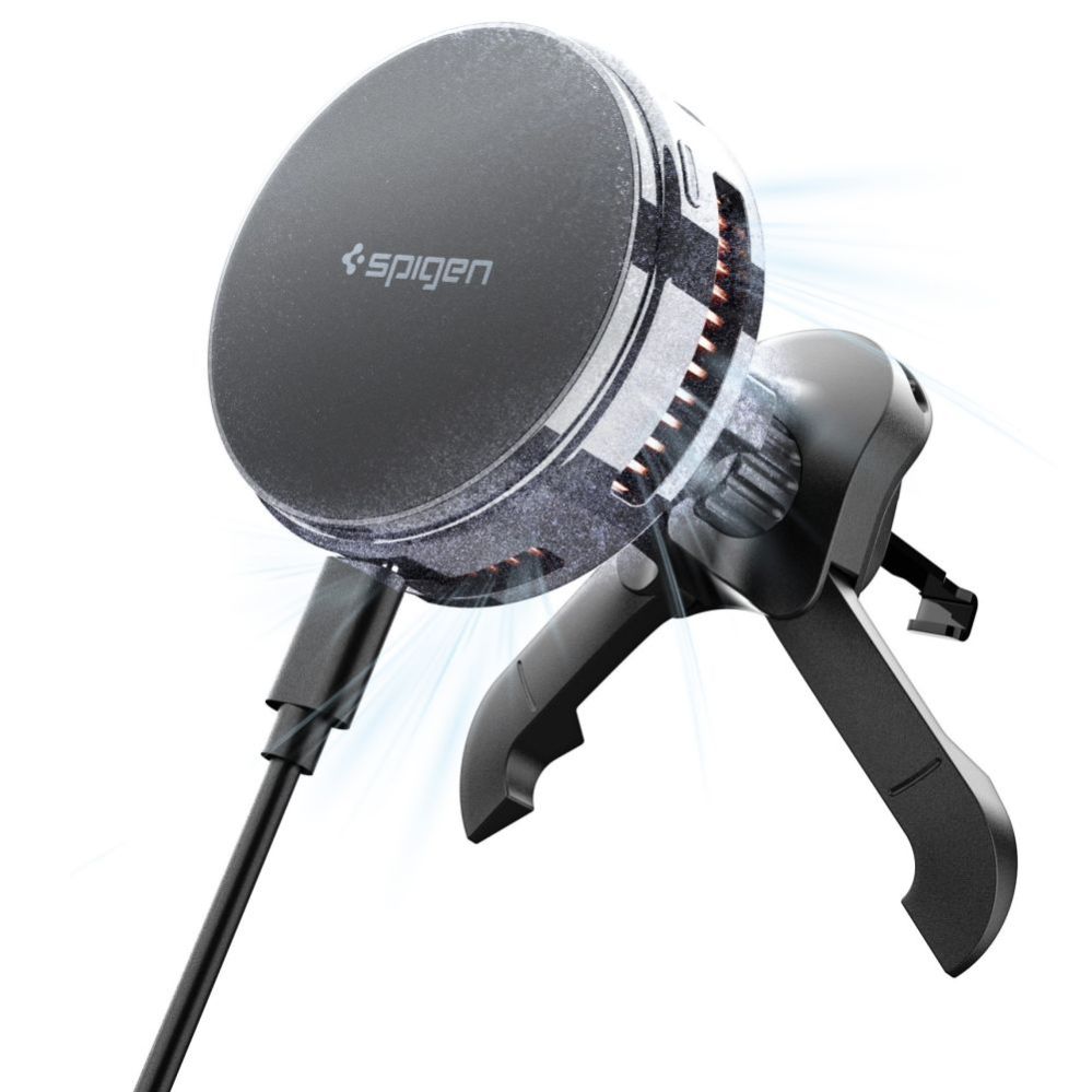 Muud kaubad Spigen Spigen Essential EV25MFAQ Magnetic MagSafe Car Air Vent Mount - Black
