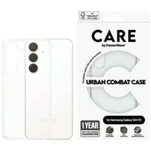 Citas preces Panzer Glass  CARE by PanzerGlass Flagship Urban Combat Case for Samsung Galaxy S25 FE - Transparent 