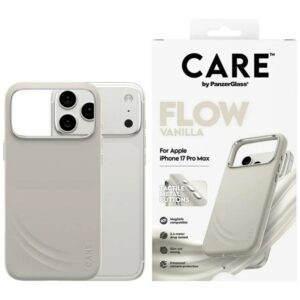 Kitos prekės Panzer Glass  CARE by PanzerGlass FLOW MagSafe Case for iPhone 17 Pro Max - Beige 