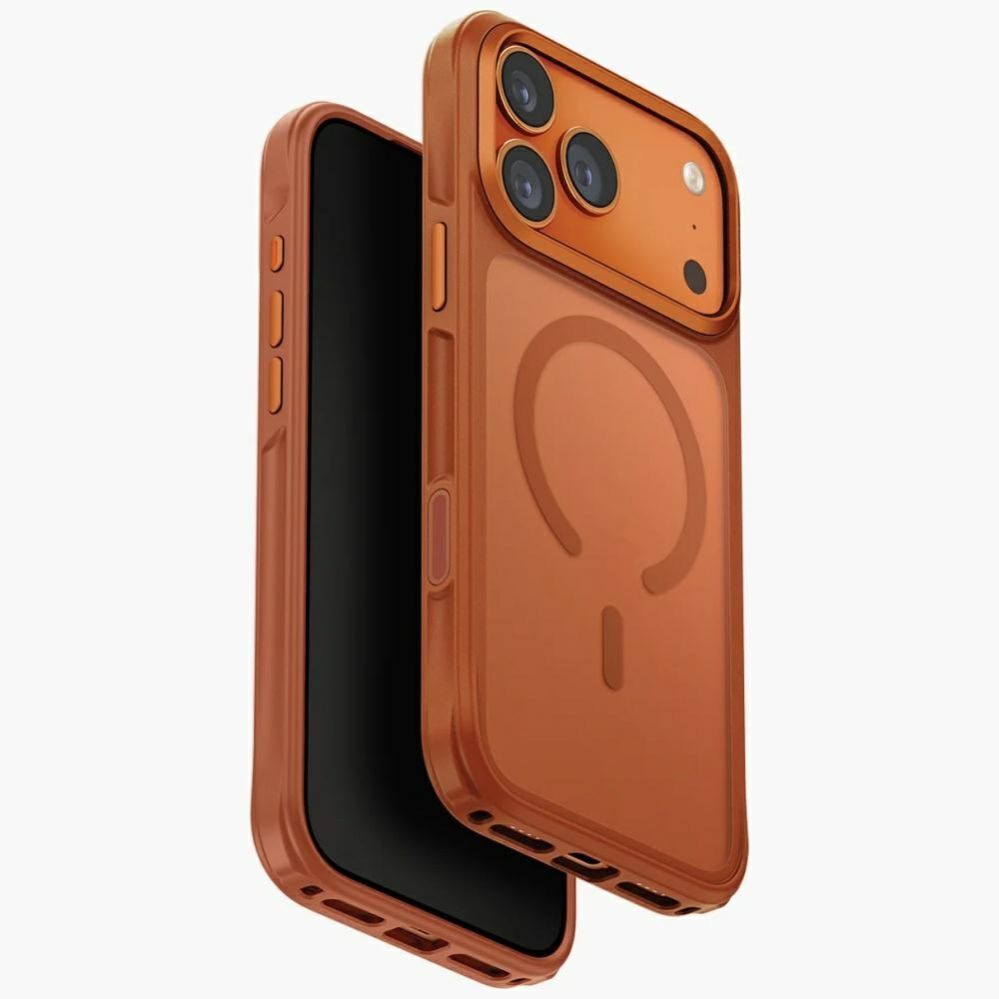 Citas preces UNIQ Uniq Veren iPhone 17 Pro Max Magclick Charging Case - Orange