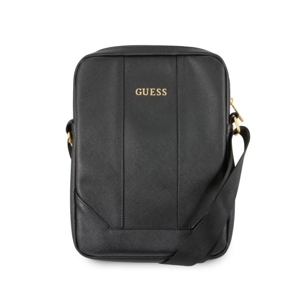 Citas preces Guess Guess Saffiano 10" Tablet Bag - Black