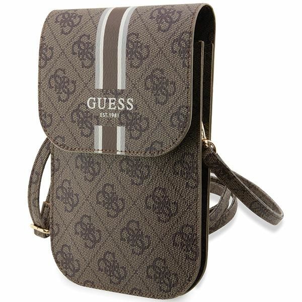 Citas preces Guess Guess 4G Stripe handbag - brown