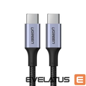 Kaabel Ugreen  Ugreen US316 90120 USB-C - USB-C PD QC FCP cable 100W 5A 480Mb/s 3m - gray 